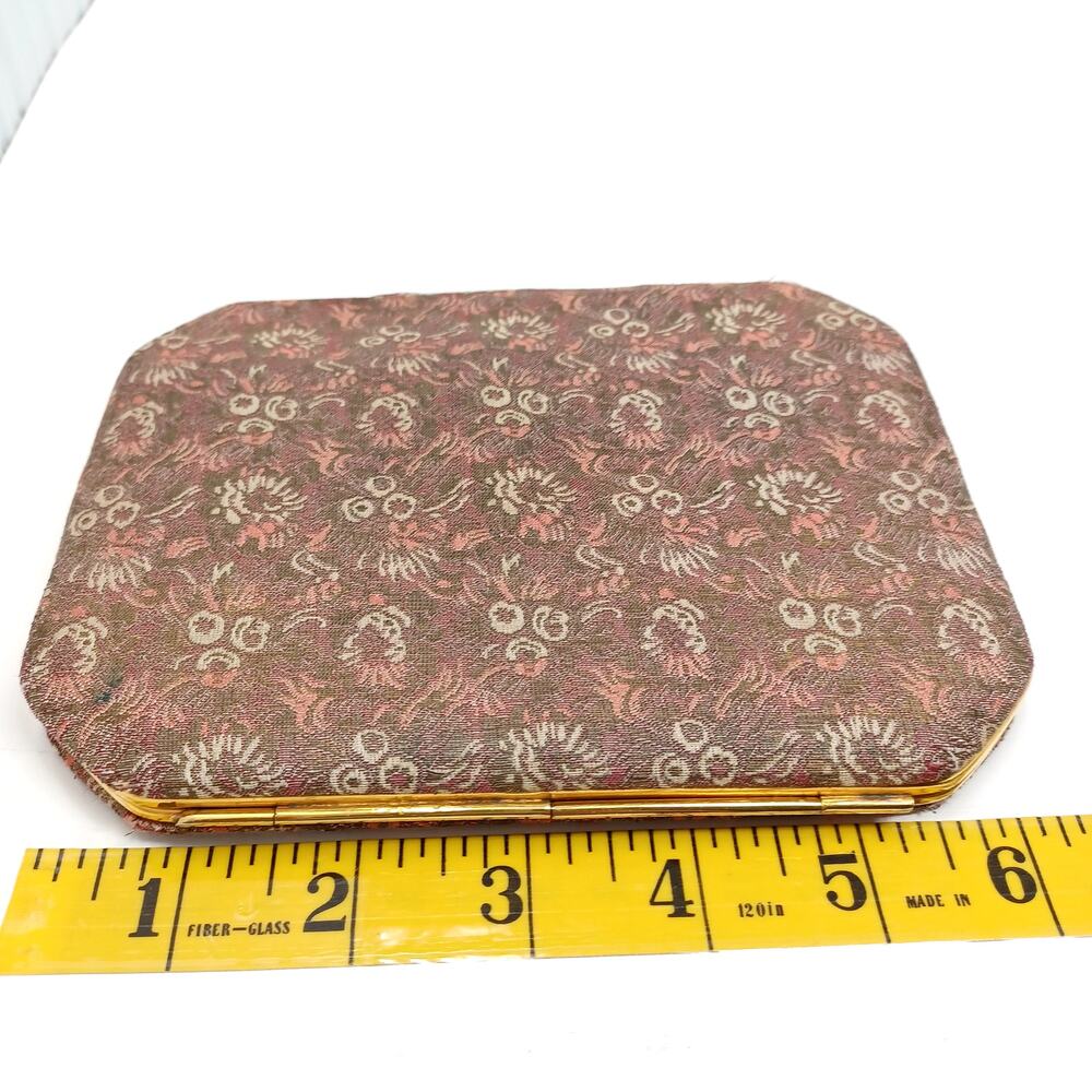 Vintage I.magnin & Co Made In France Women 1960s Wallet With Mirror - Picture 6 of 11